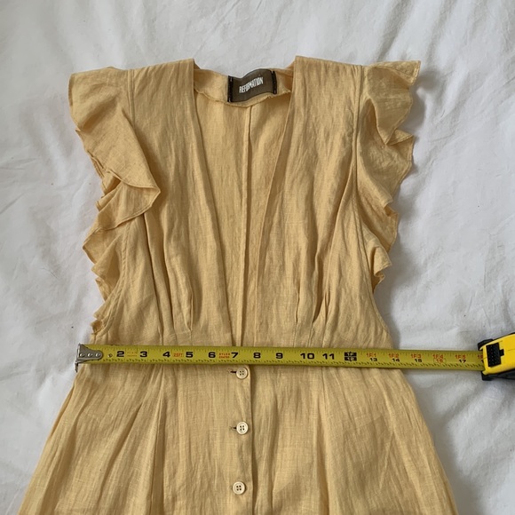 REFORMATION LINEN DRESS - Picture 10 of 13